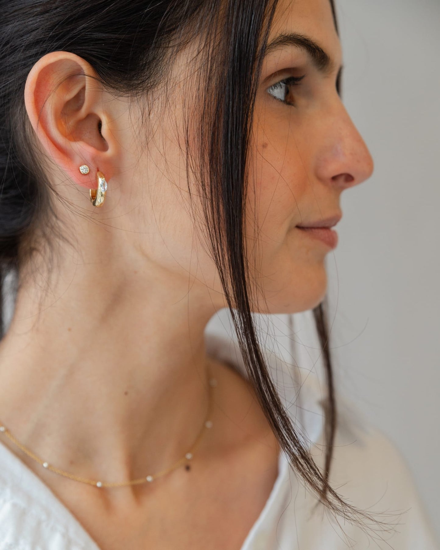 EAR-GF Eliza Gold Filled Hoops Earrings