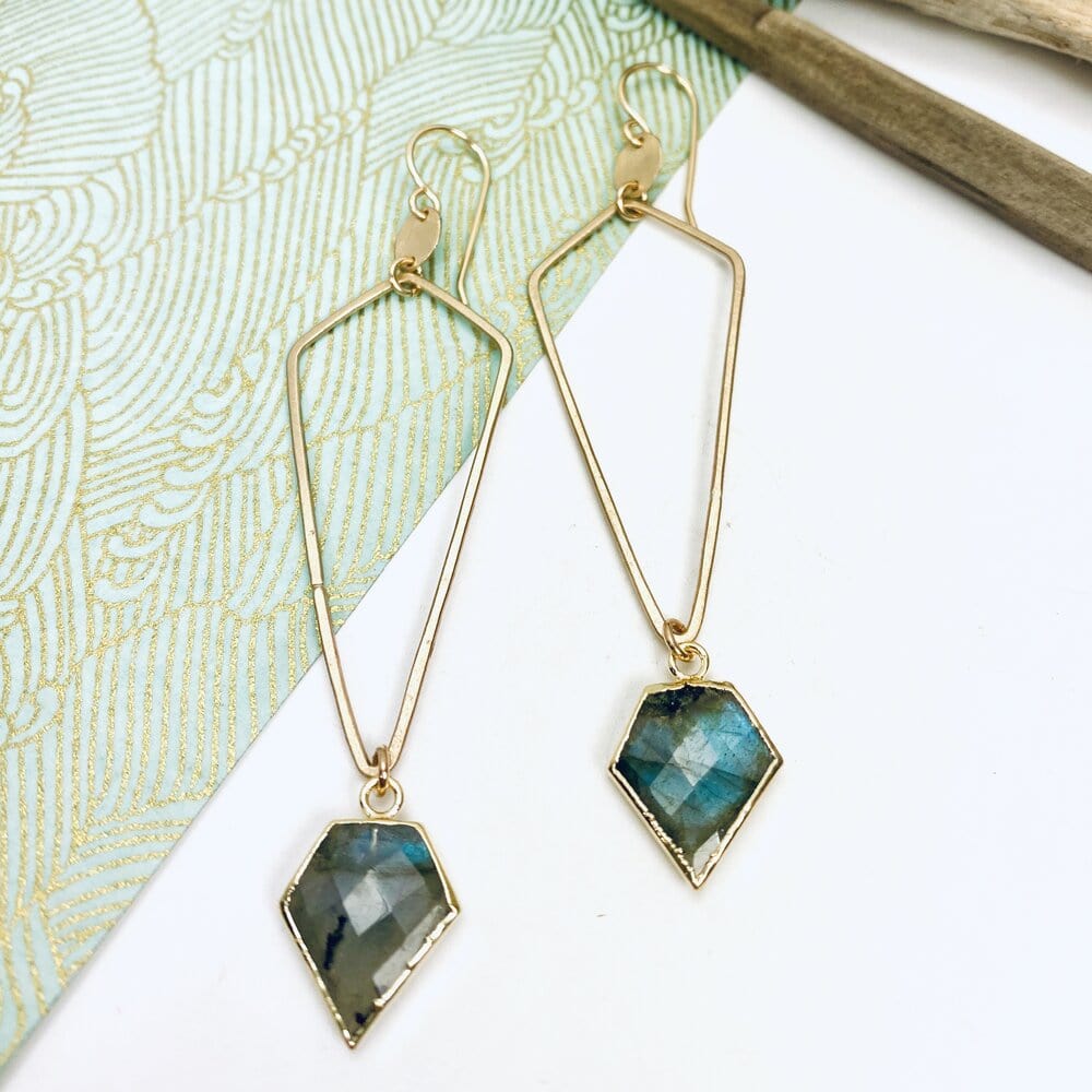 
                  
                    EAR-GF Geo Statement Labradorite Drop Earrings
                  
                