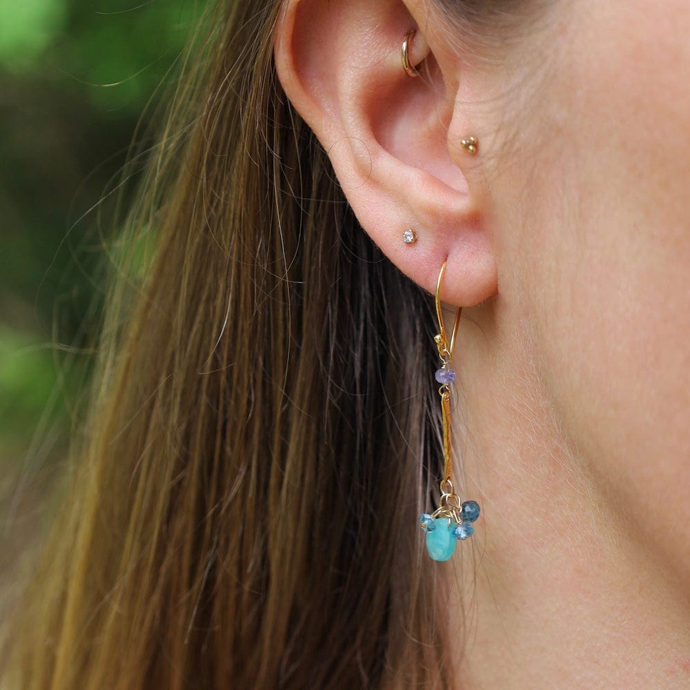 
                      
                        ear-gf Gold Amazonite Bar Link Earrings
                      
                    