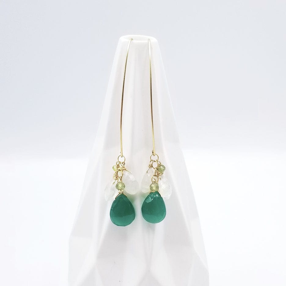 
                  
                    EAR-GF Gold Fill Pass-Through Green Drop Earring
                  
                