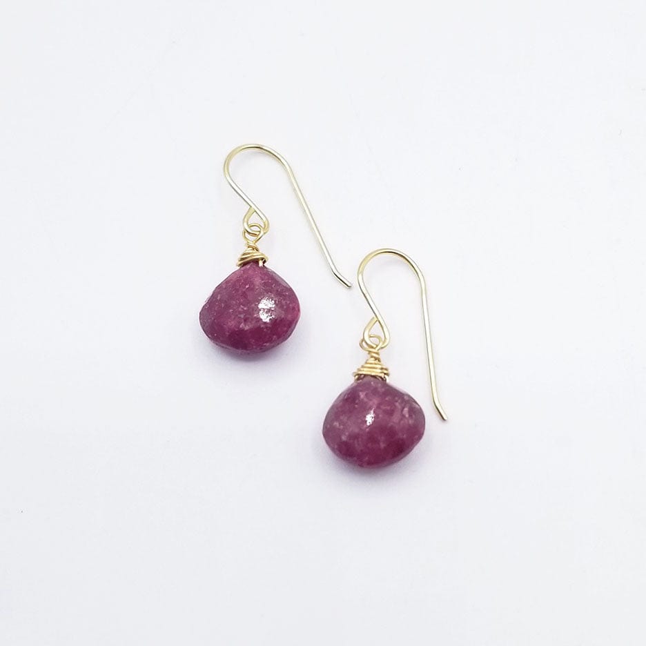 
                  
                    EAR-GF Gold Fill Ruby Drop Earring
                  
                