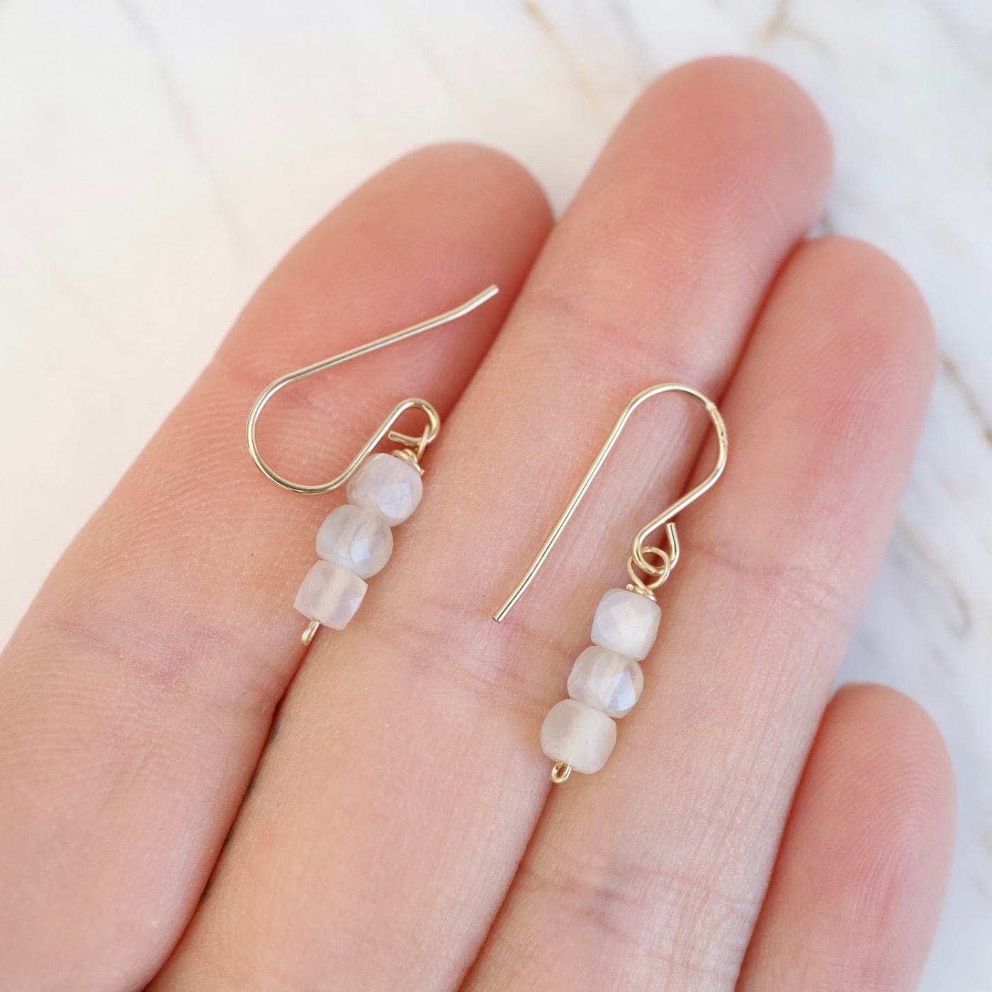 Jewelry :: Earrings :: Dangle & Drop Earrings :: Freshwater Coin Pearl Drop  Earrings, Gold Filled or Titanium Earring Hooks