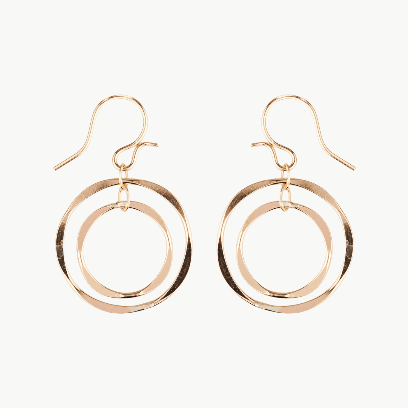 EAR-GF Gold Filled Encircled Link Earrings