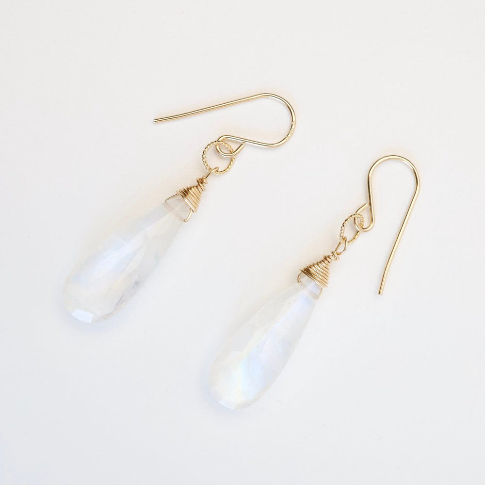 
                  
                    EAR-GF Gold Filled Long Rainbow Moonstone Teardrop Earring
                  
                