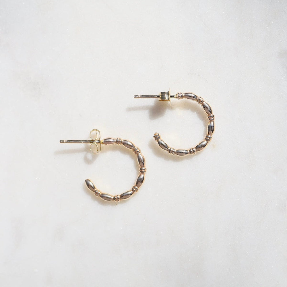 
                  
                    EAR-GF Gold Filled Oval Beaded Hoops
                  
                