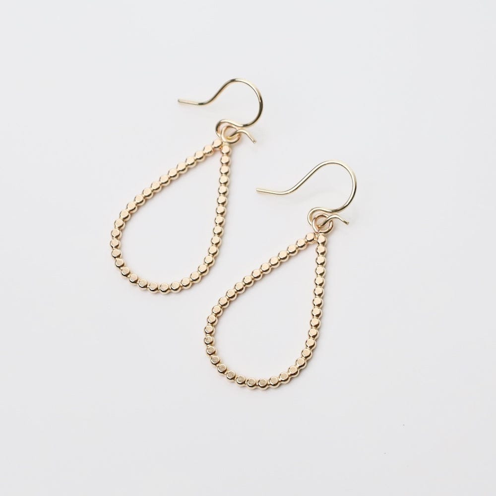 
                  
                    EAR-GF Gold Filled Smashed Bead Teardrop Earrings
                  
                