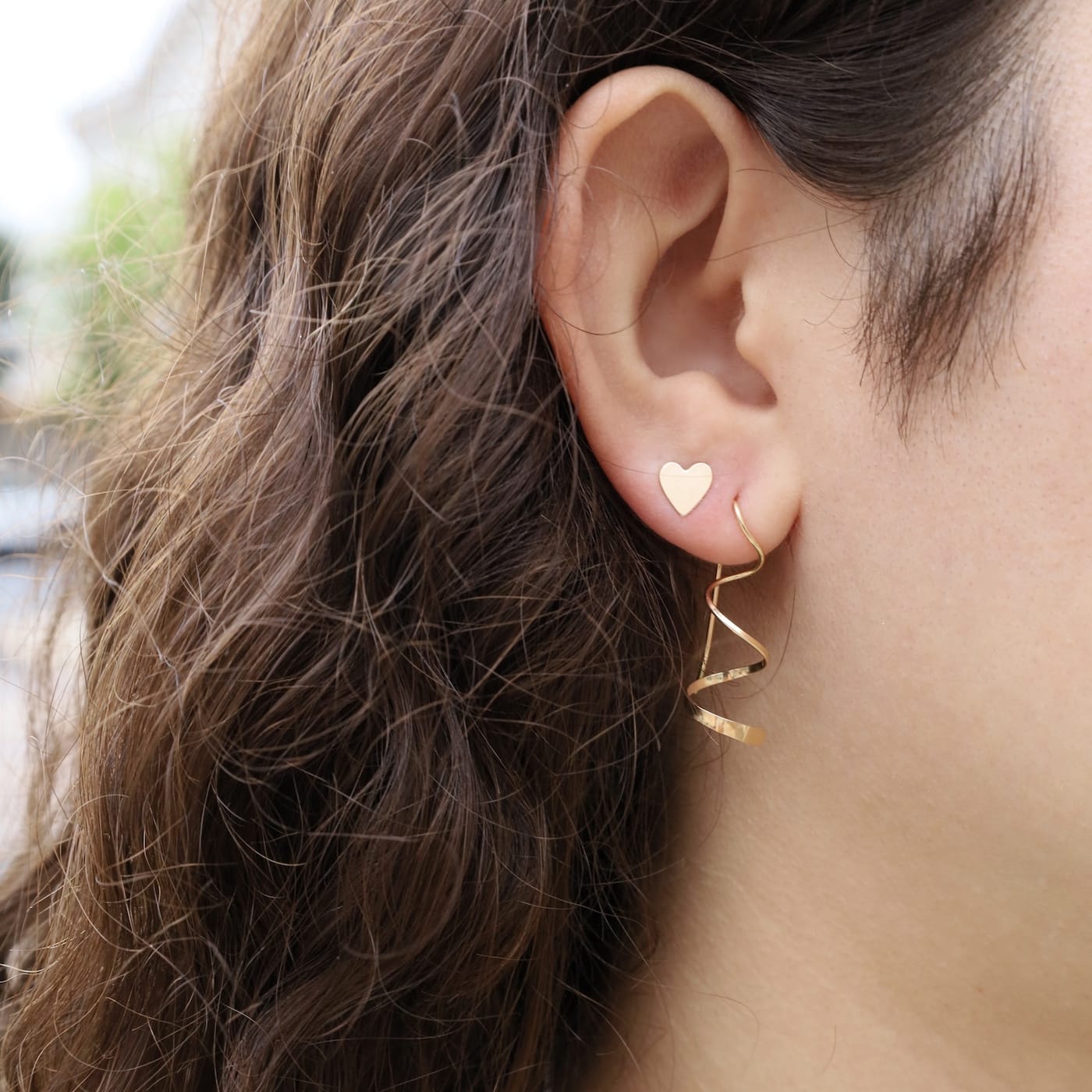 EAR-GF Gold Filled Triple Waterfall Earrings
