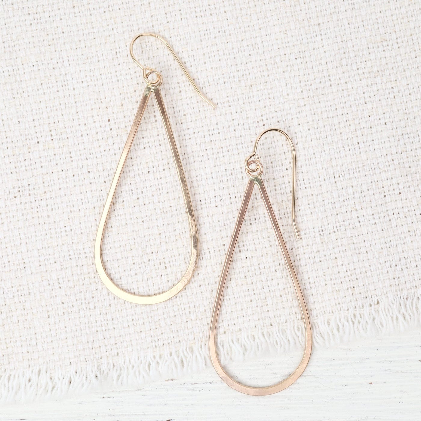 EAR-GF Gold Teardrop Earring