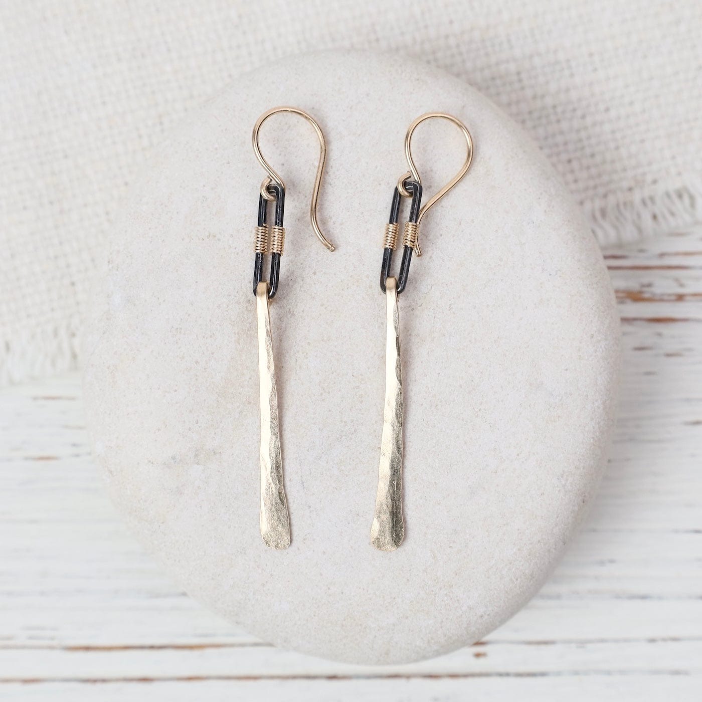 EAR-GF Golden Tab Earrings