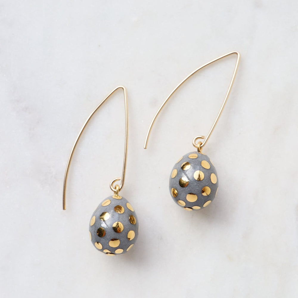 
                  
                    EAR-GF Grey Ladybug Teardrop Earrings
                  
                