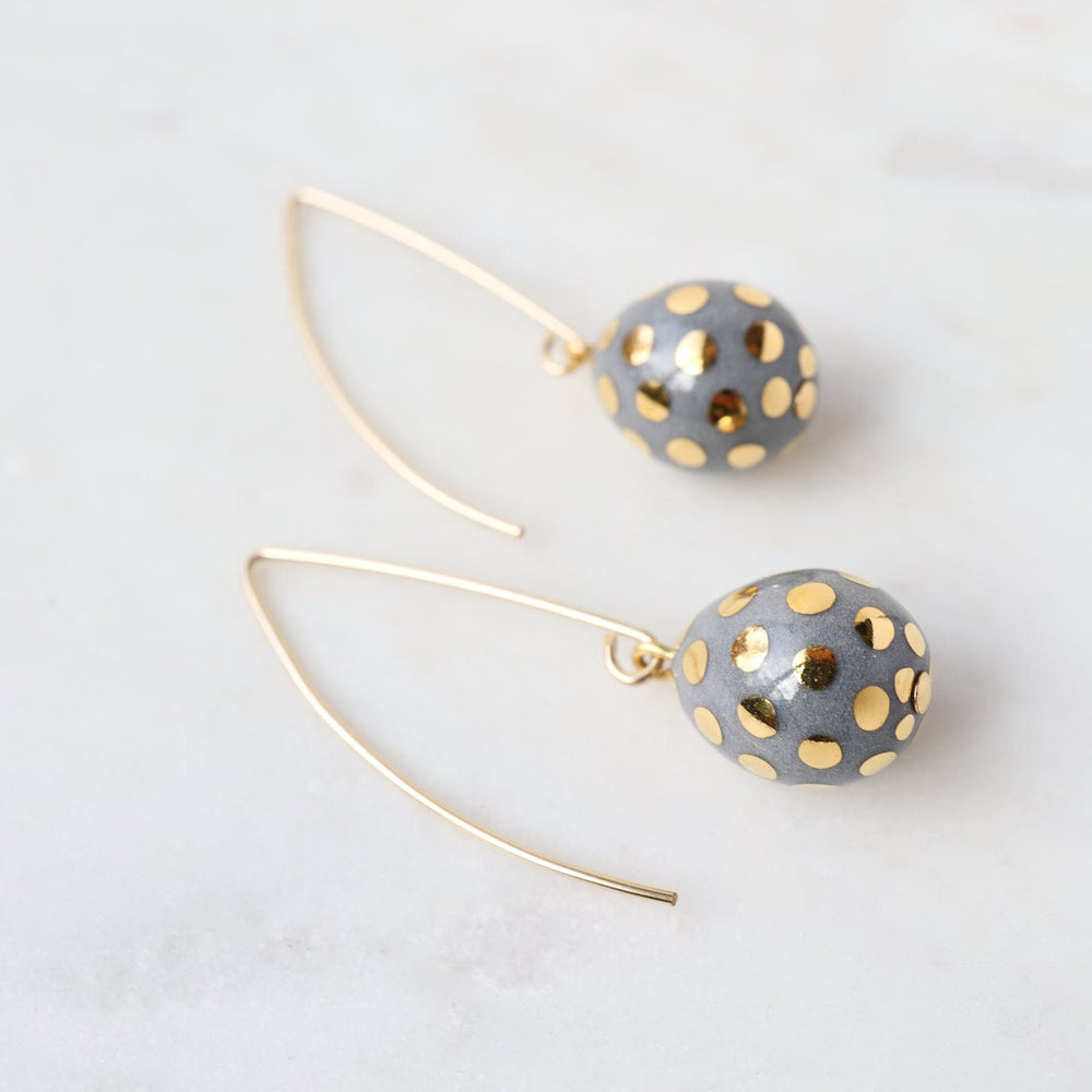 
                  
                    EAR-GF Grey Ladybug Teardrop Earrings
                  
                