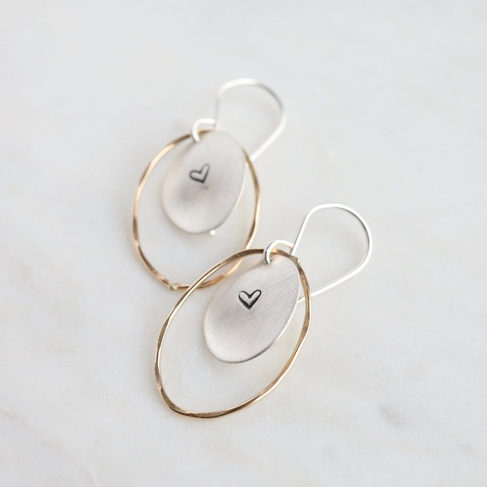 
                  
                    EAR-GF Heart's Crush Oval Earrings
                  
                