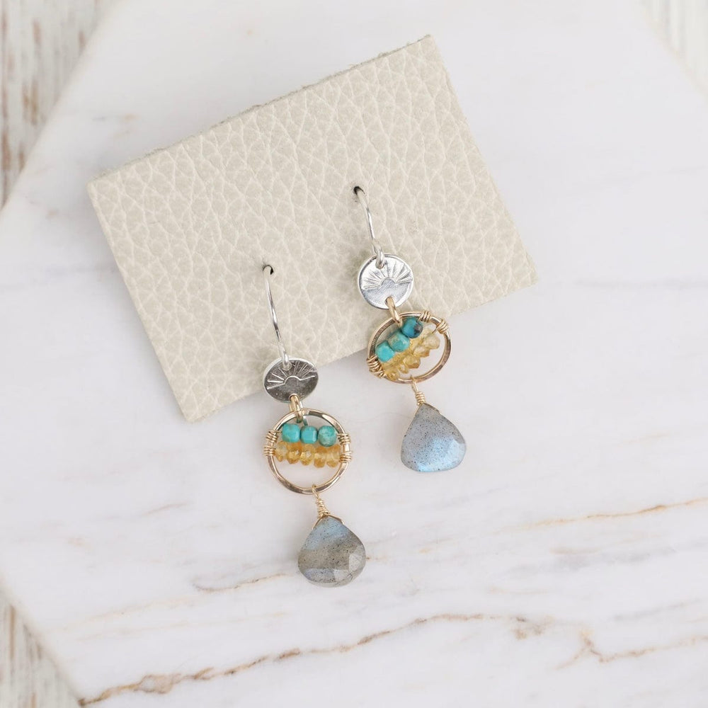 
                  
                    EAR-GF Island Breeze Labradorite Drop Earrings with Turquoise & Citrine
                  
                