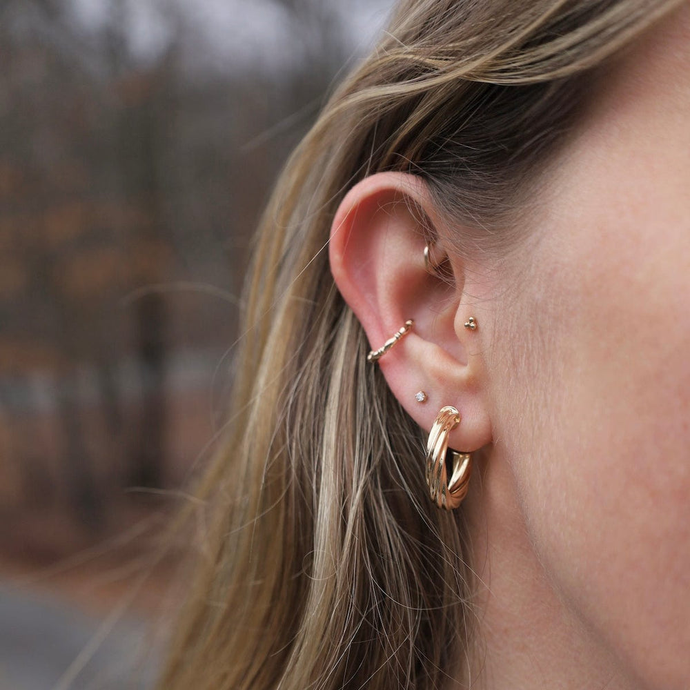 
                  
                    EAR-GF Kaylee Twist Hoops Earrings Gold Filled
                  
                