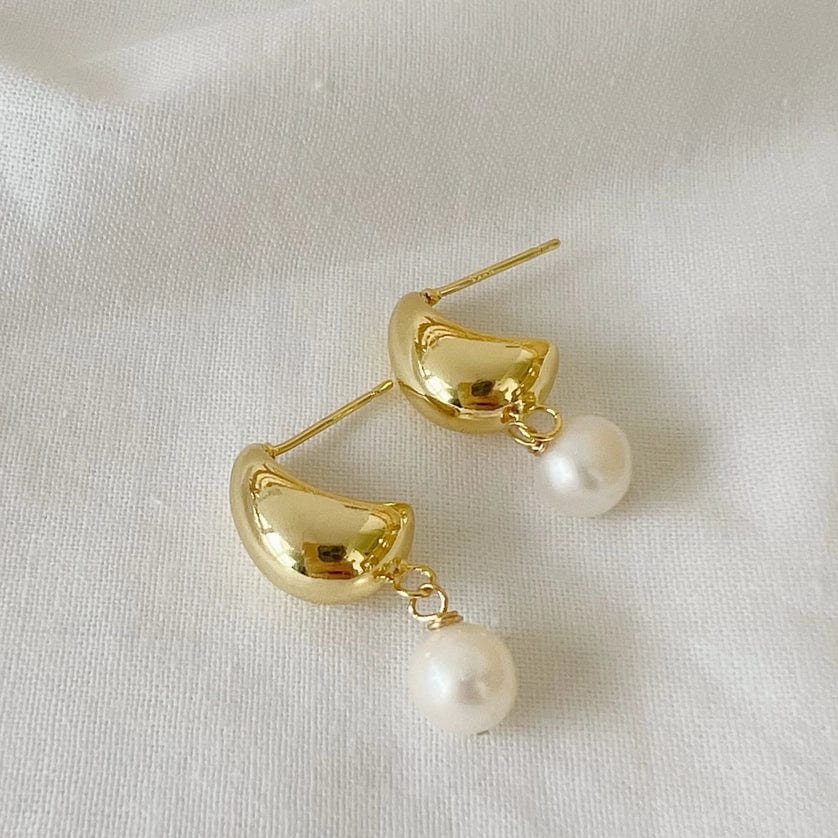 
                      
                        EAR-GF Kira Freshwater Pearl Dome Studs Earrings Gold Fill
                      
                    