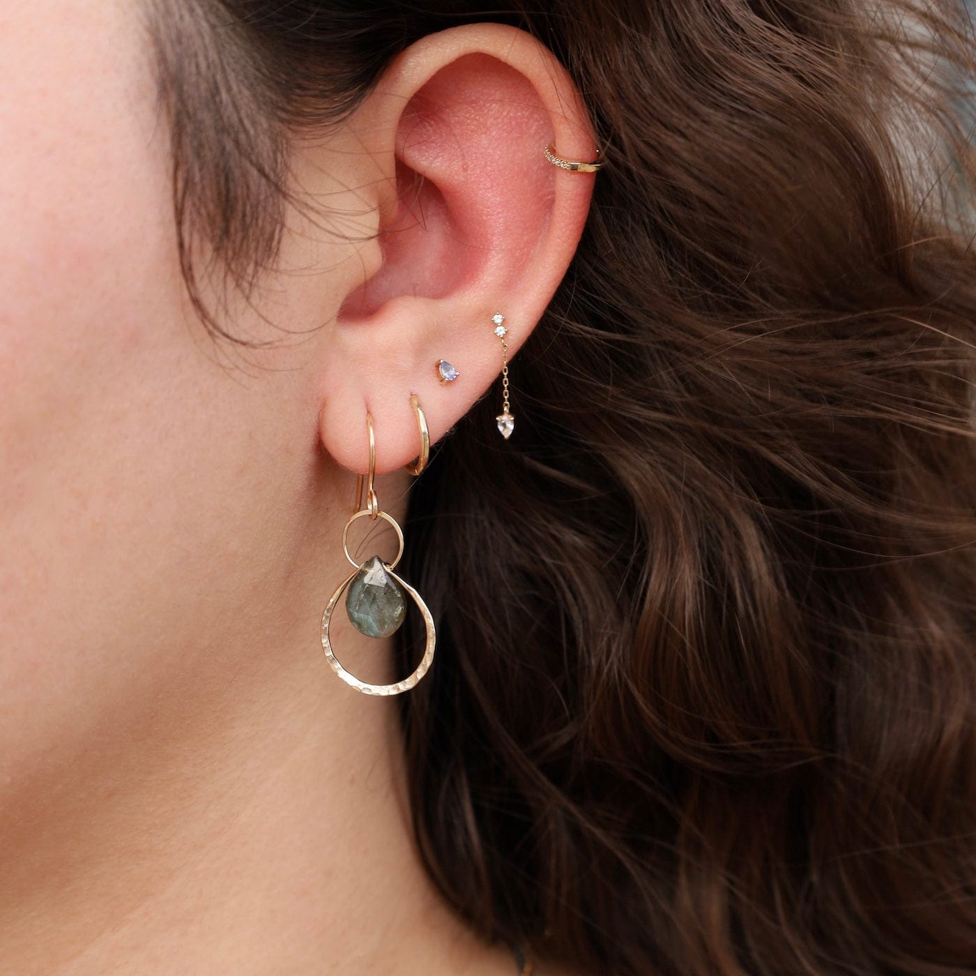 EAR-GF Labradorite Ophelia Earrings