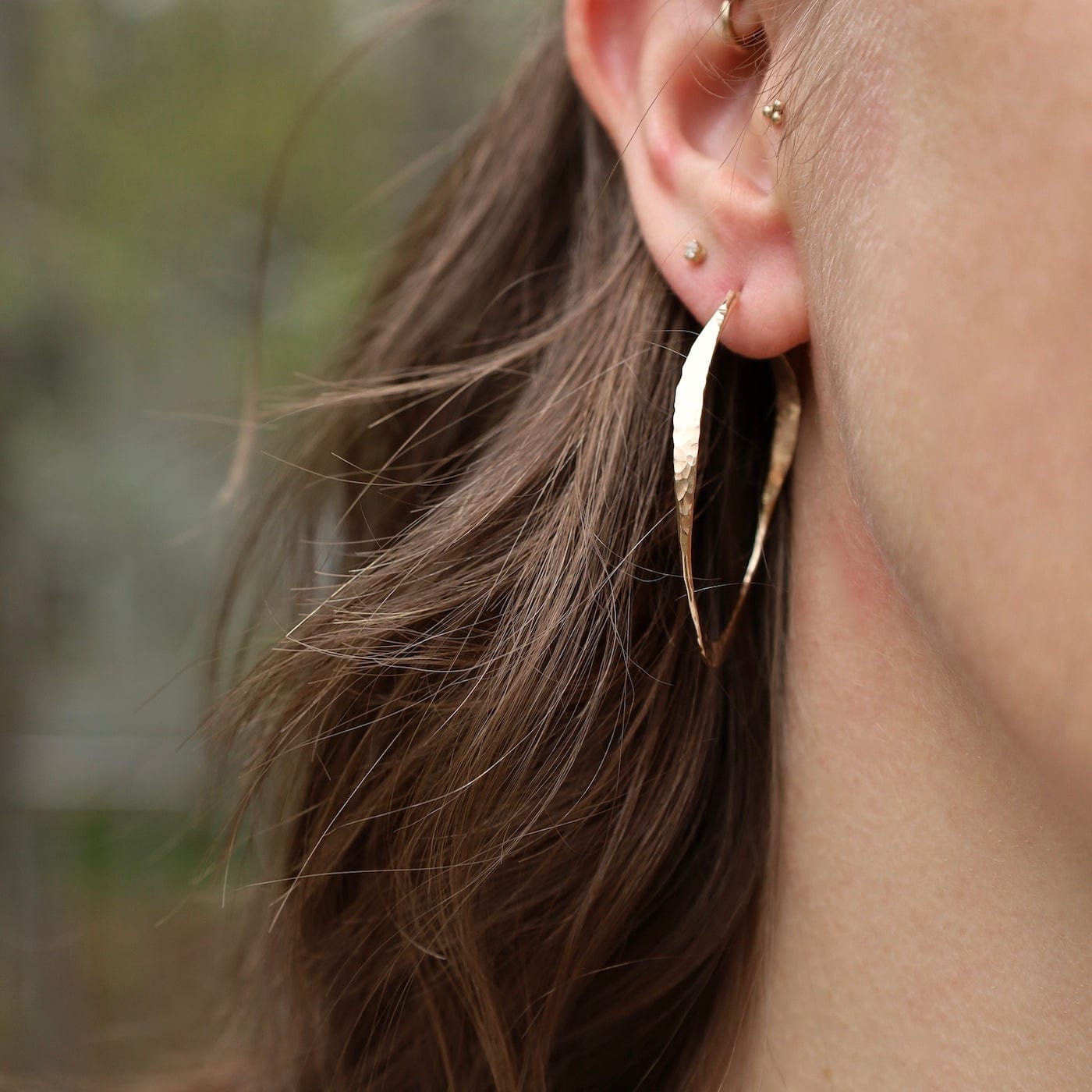 EAR-GF Large Rapture Hoops
