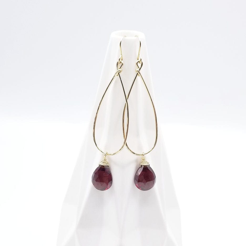 
                      
                        EAR-GF Long Garnet Drop Earring
                      
                    