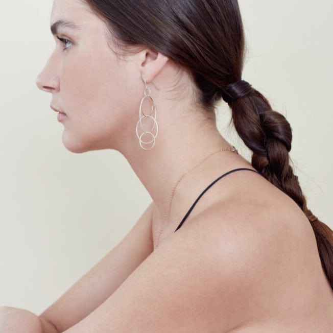 
                      
                        EAR-GF Long Organic Multi Hoop Earrings in Silver, Gold, & Rose Gold
                      
                    