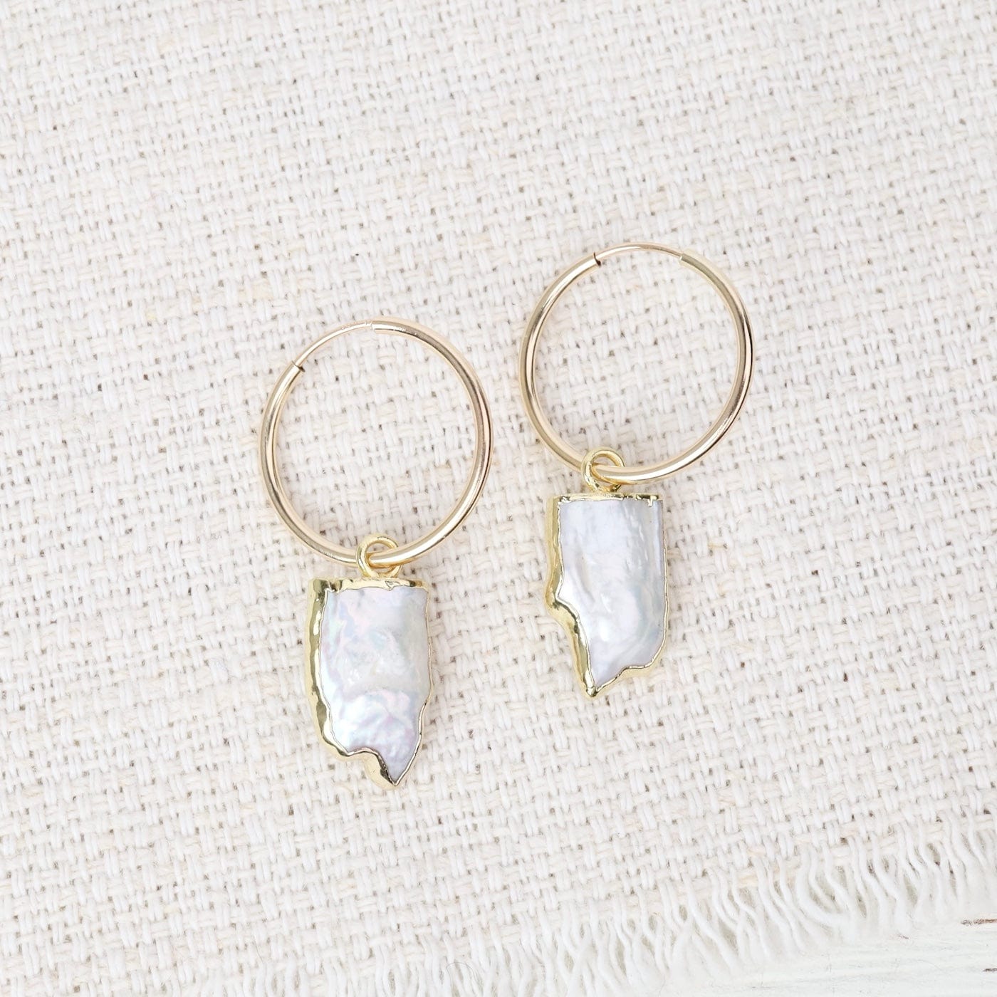 EAR-GF Lucy Pearl Hoops