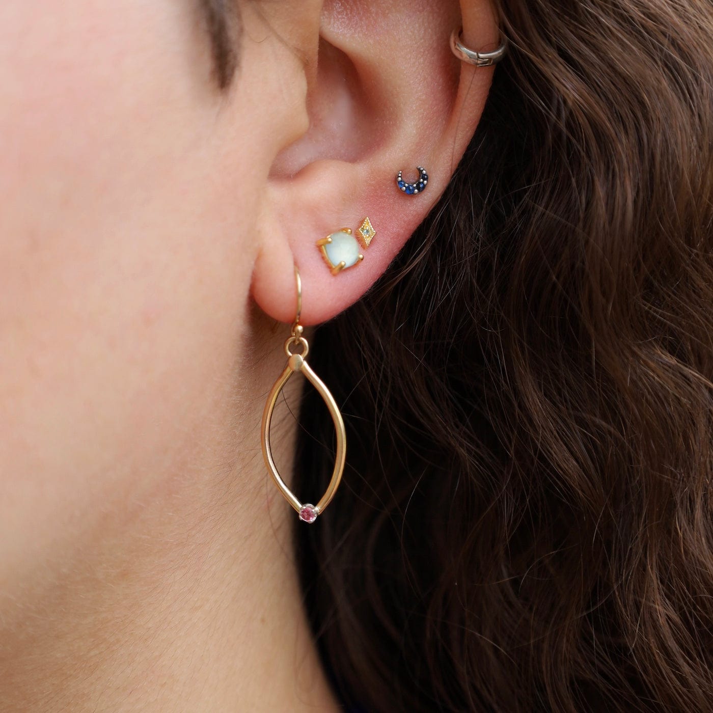 EAR-GF Marquis Tourmaline Earrings