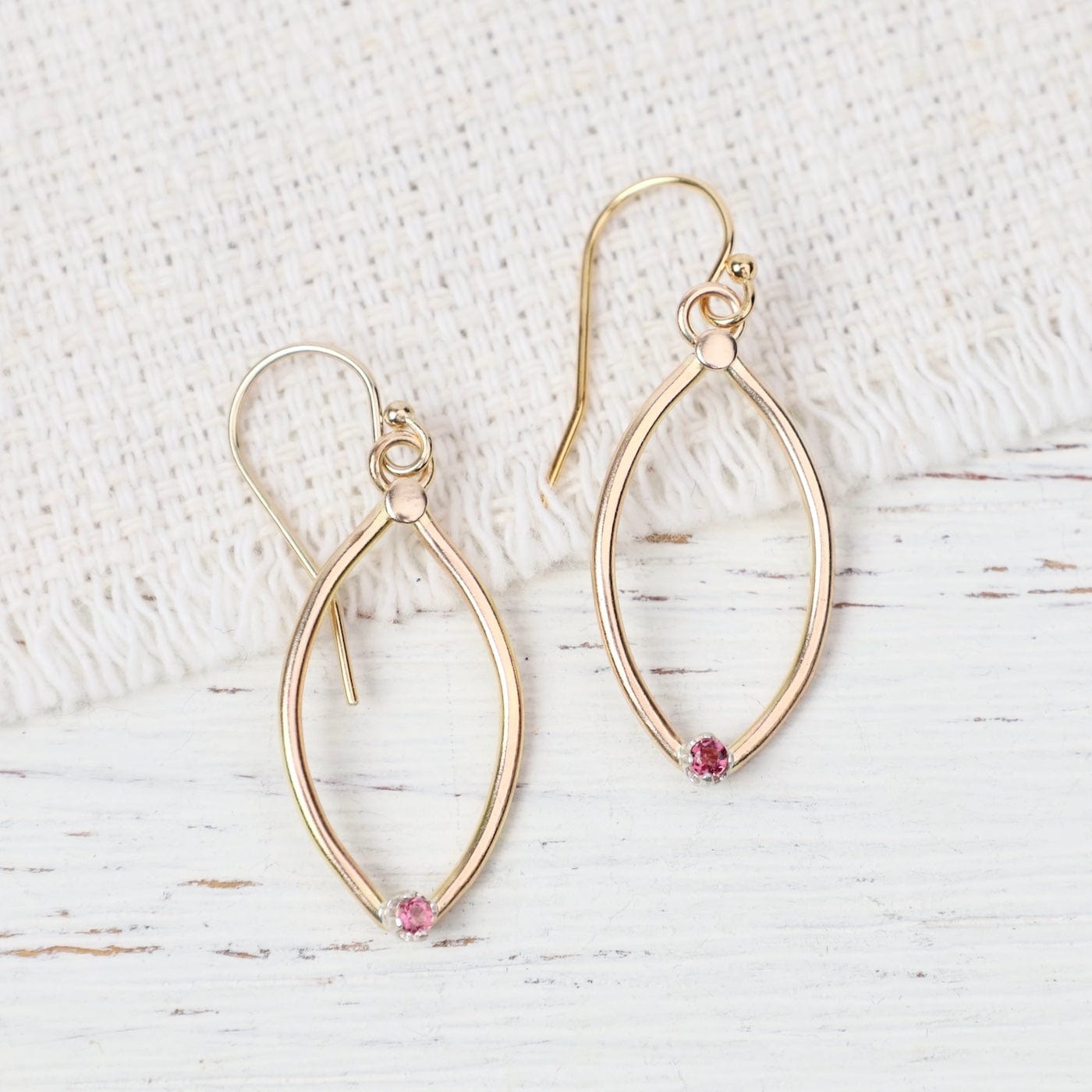 EAR-GF Marquis Tourmaline Earrings