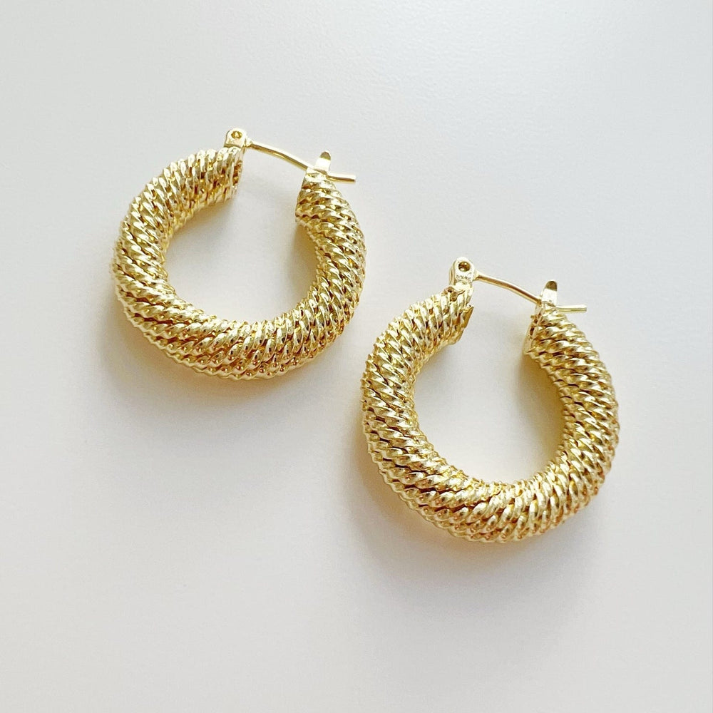 
                  
                    EAR-GF Montana Twist Hoops Earrings Gold Filled
                  
                