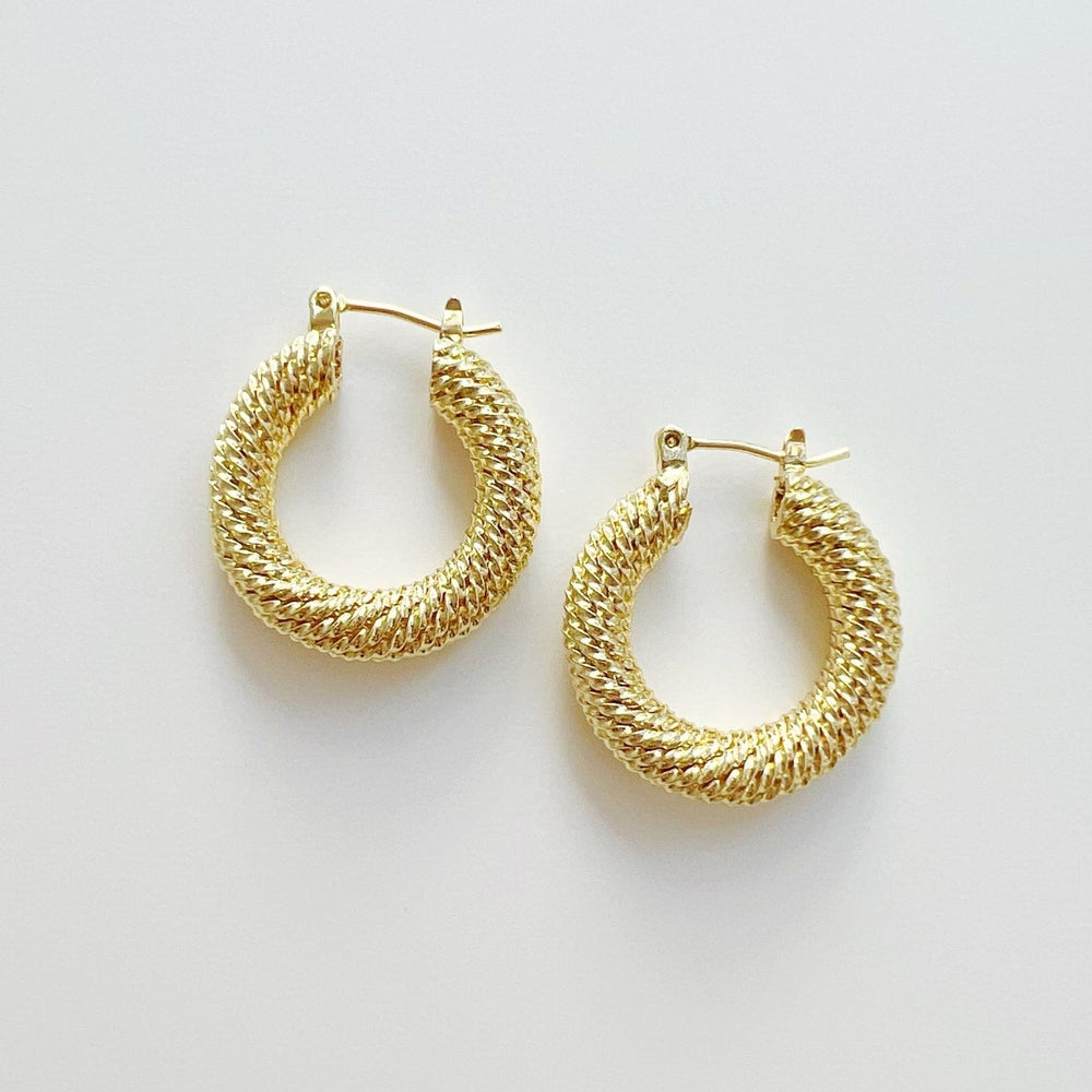 
                  
                    EAR-GF Montana Twist Hoops Earrings Gold Filled
                  
                