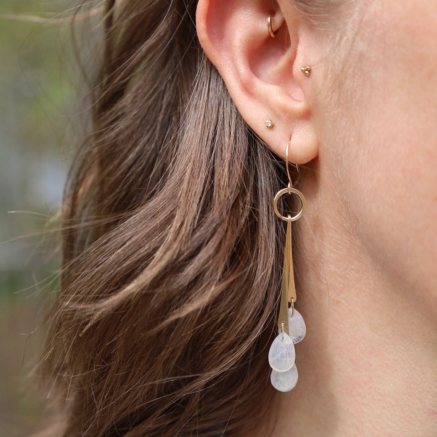 EAR-GF Moonstone Revere Earrings