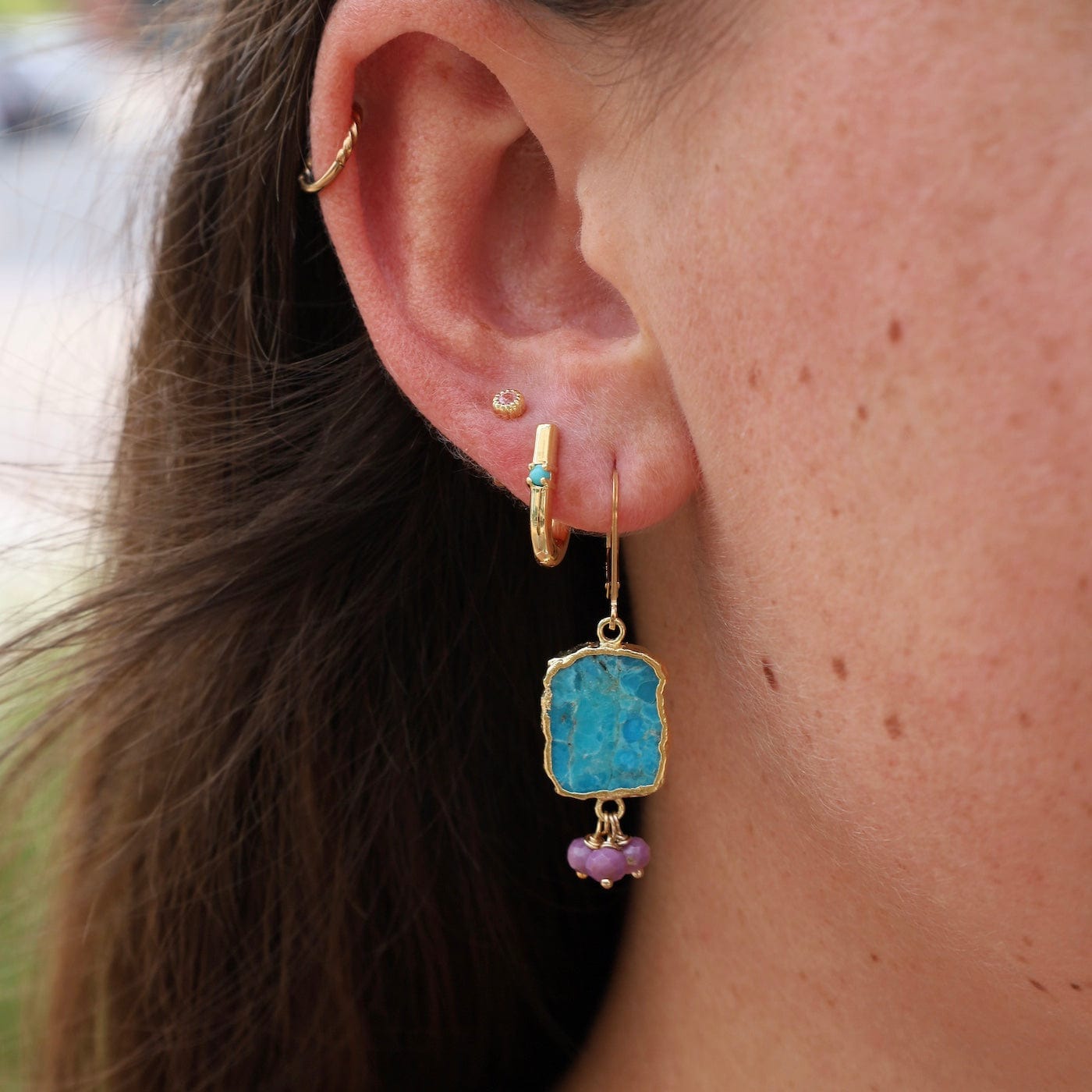 EAR-GF Mystic Pool  Earrings