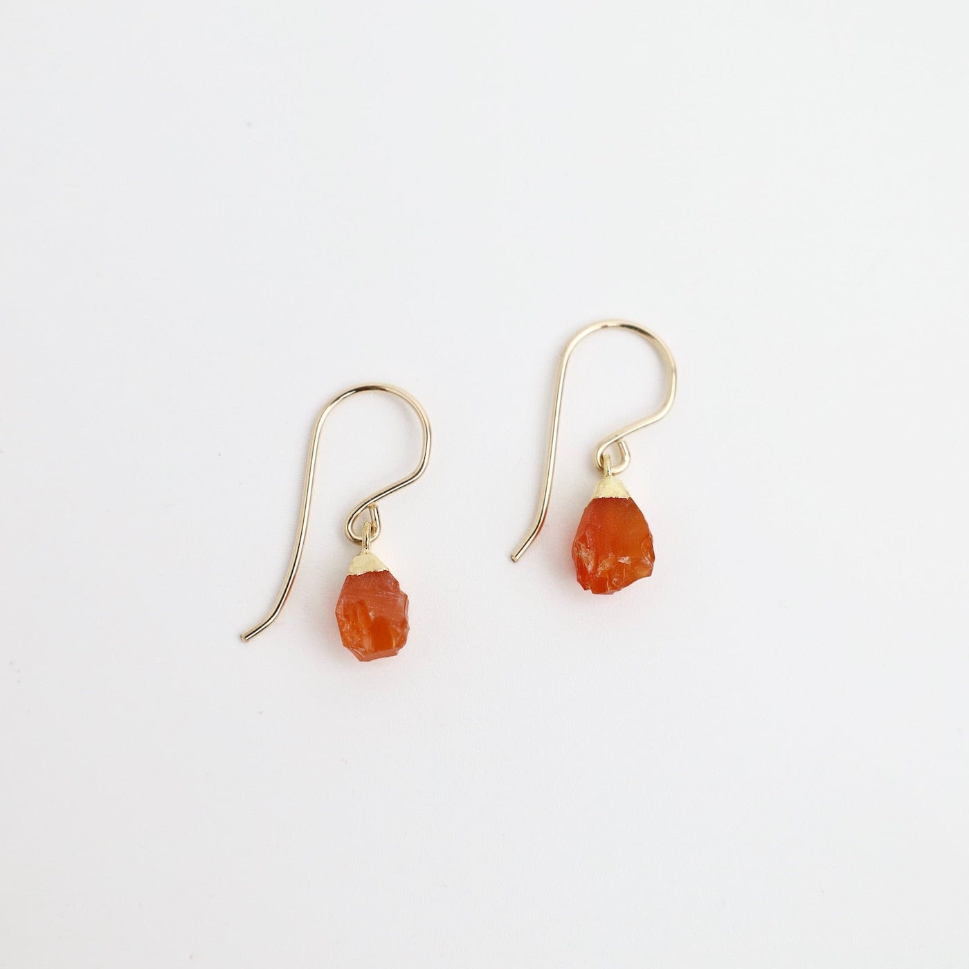 EAR-GF Natural Carnelian Earring