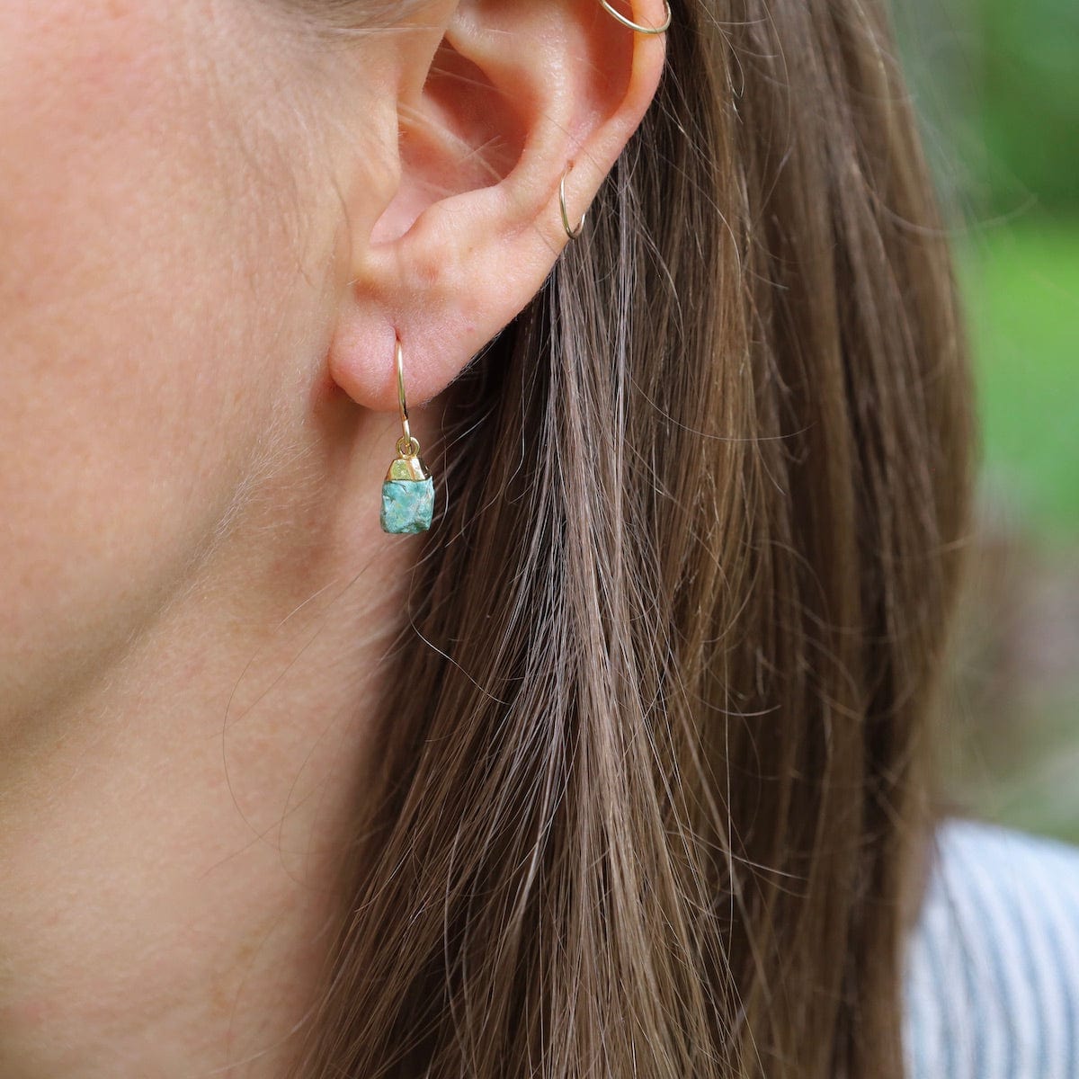 EAR-GF Natural Turquoise Earring