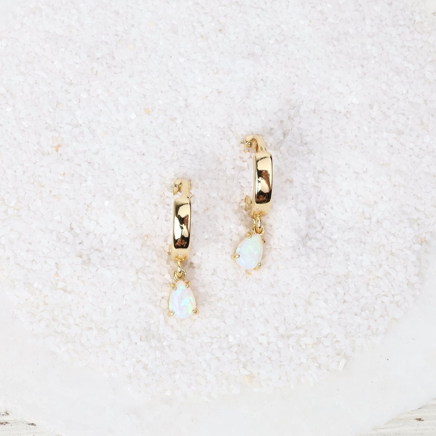 EAR-GF Nyla Opal Hoops