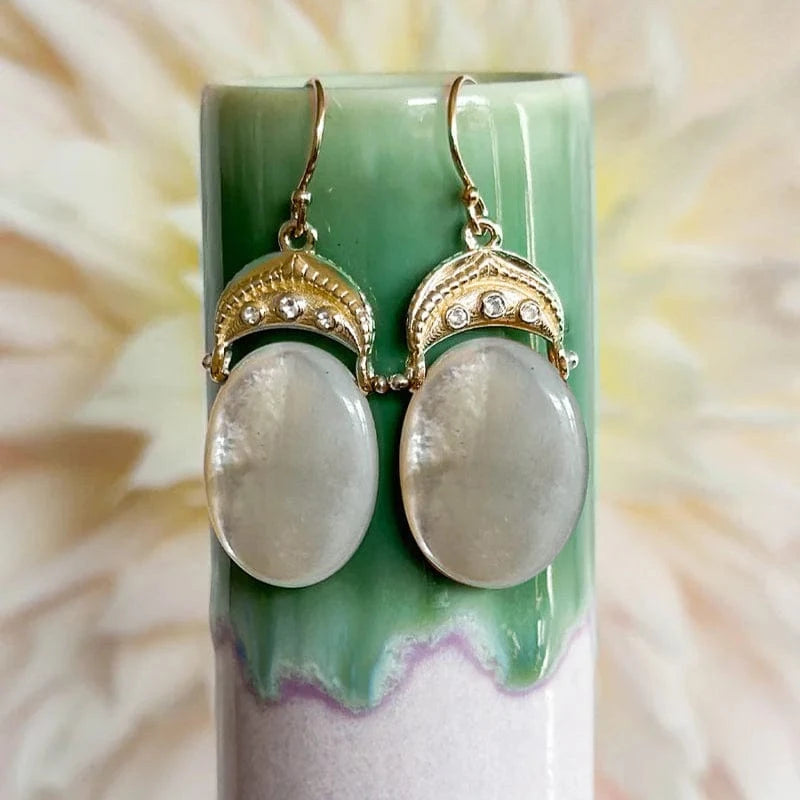EAR-GF Odyssey Earrings - Mother of Pearl