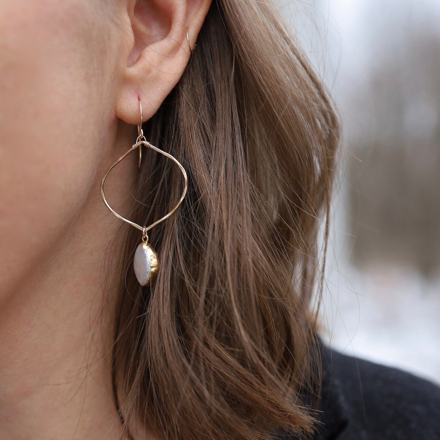 EAR-GF Pearl Cascade Earrings