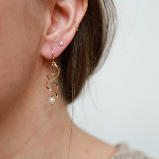 EAR-GF Pearl Haven Earring - Gold Filled