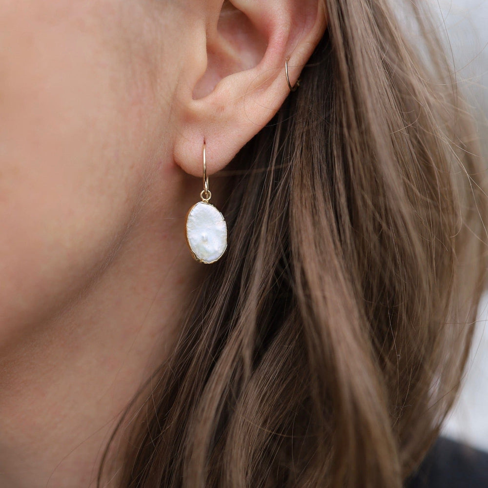 EAR-GF Pearl Simplicity Earrings