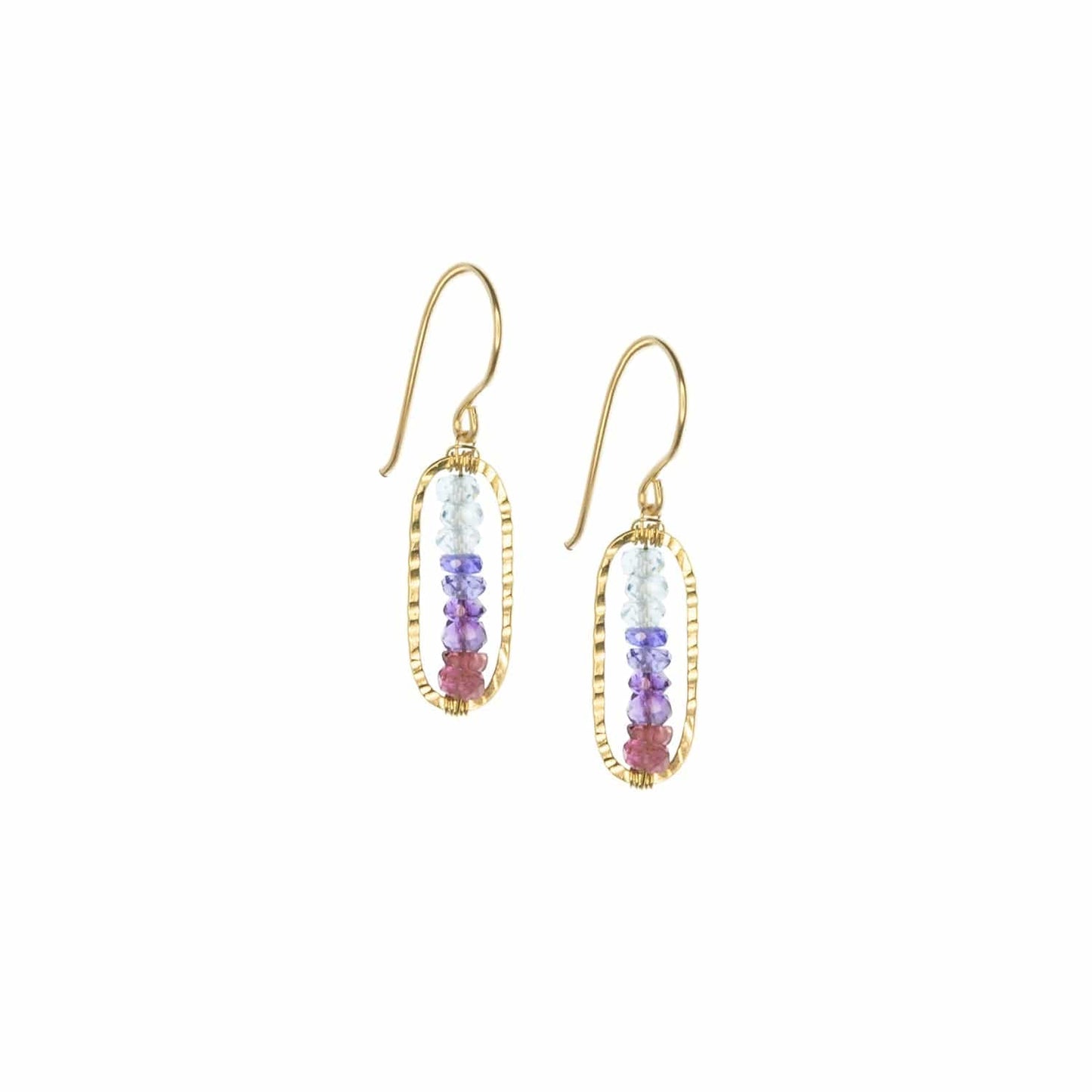 EAR-GF Purple Mix Earrings
