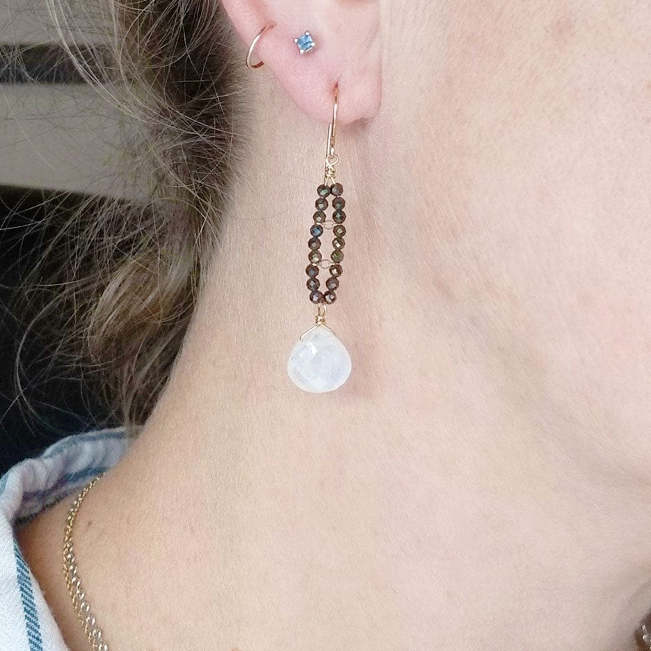 
                      
                        EAR-GF Pyrite Oval and Moonstone Drop Earring
                      
                    