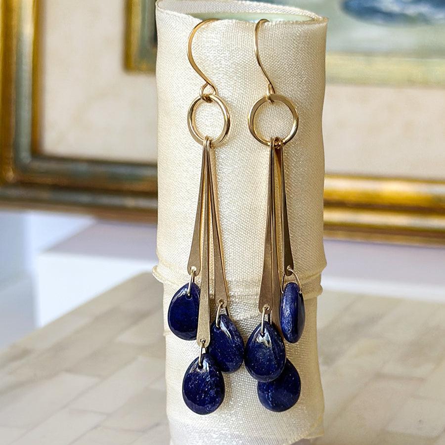 
                  
                    EAR-GF Revere Earrings with Blue Sapphire
                  
                