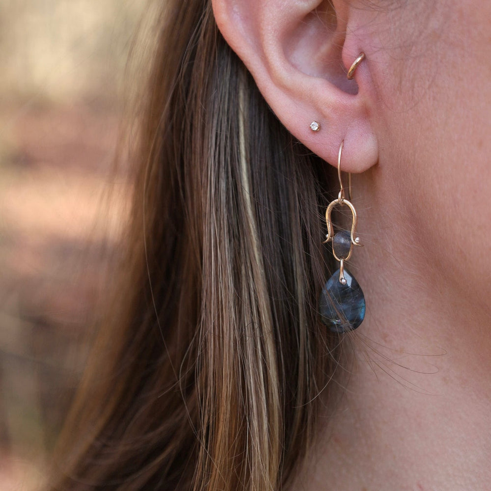 EAR-GF Samira Earrings with Labradorite