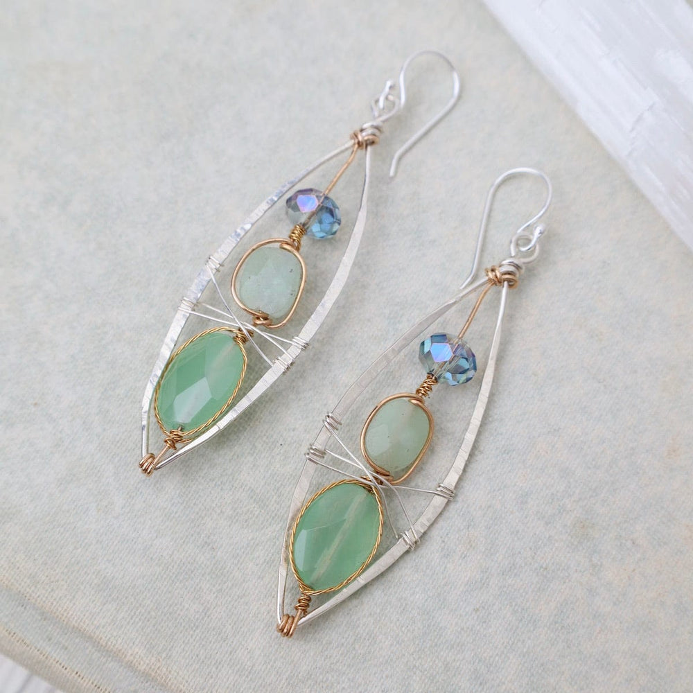 
                  
                    EAR-GF Silver Marquise with Prehnite
                  
                