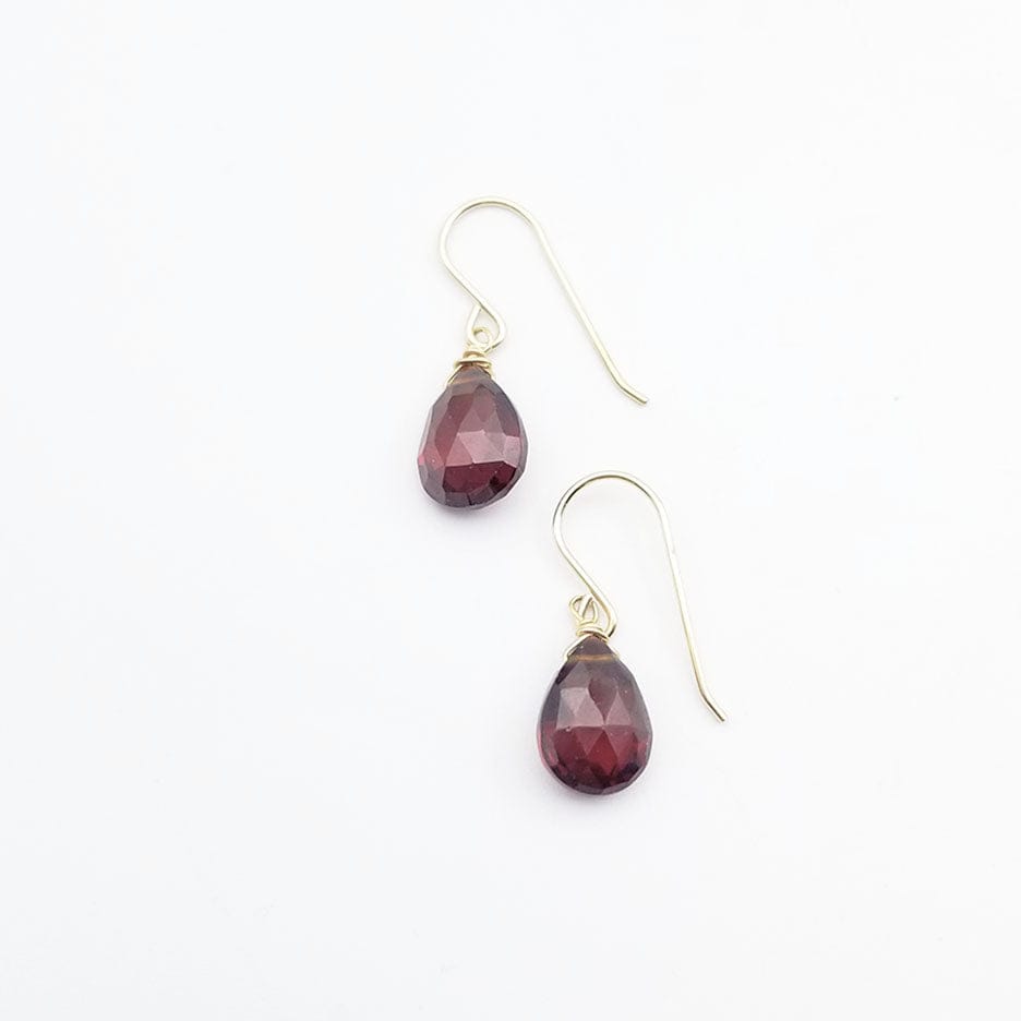 
                      
                        EAR-GF Simple Garnet Drop Earring
                      
                    