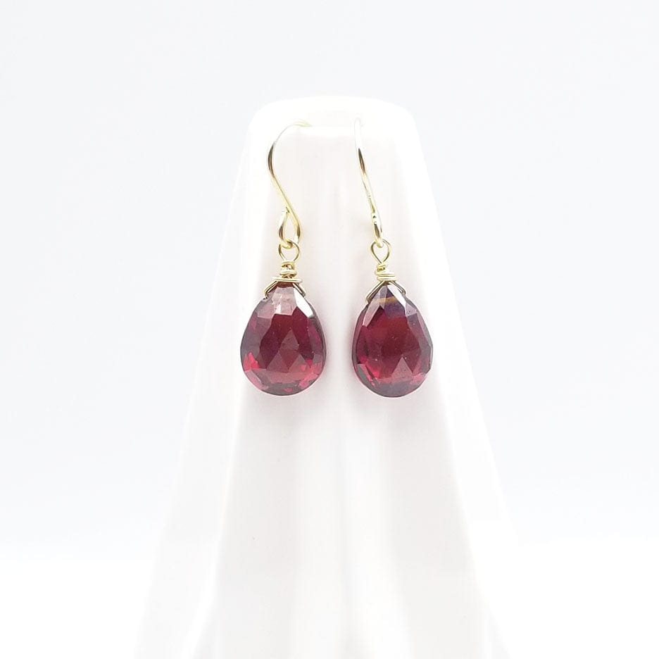 
                      
                        EAR-GF Simple Garnet Drop Earring
                      
                    