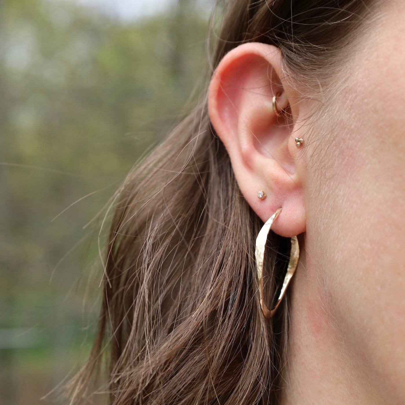 EAR-GF Small Rapture Hoops
