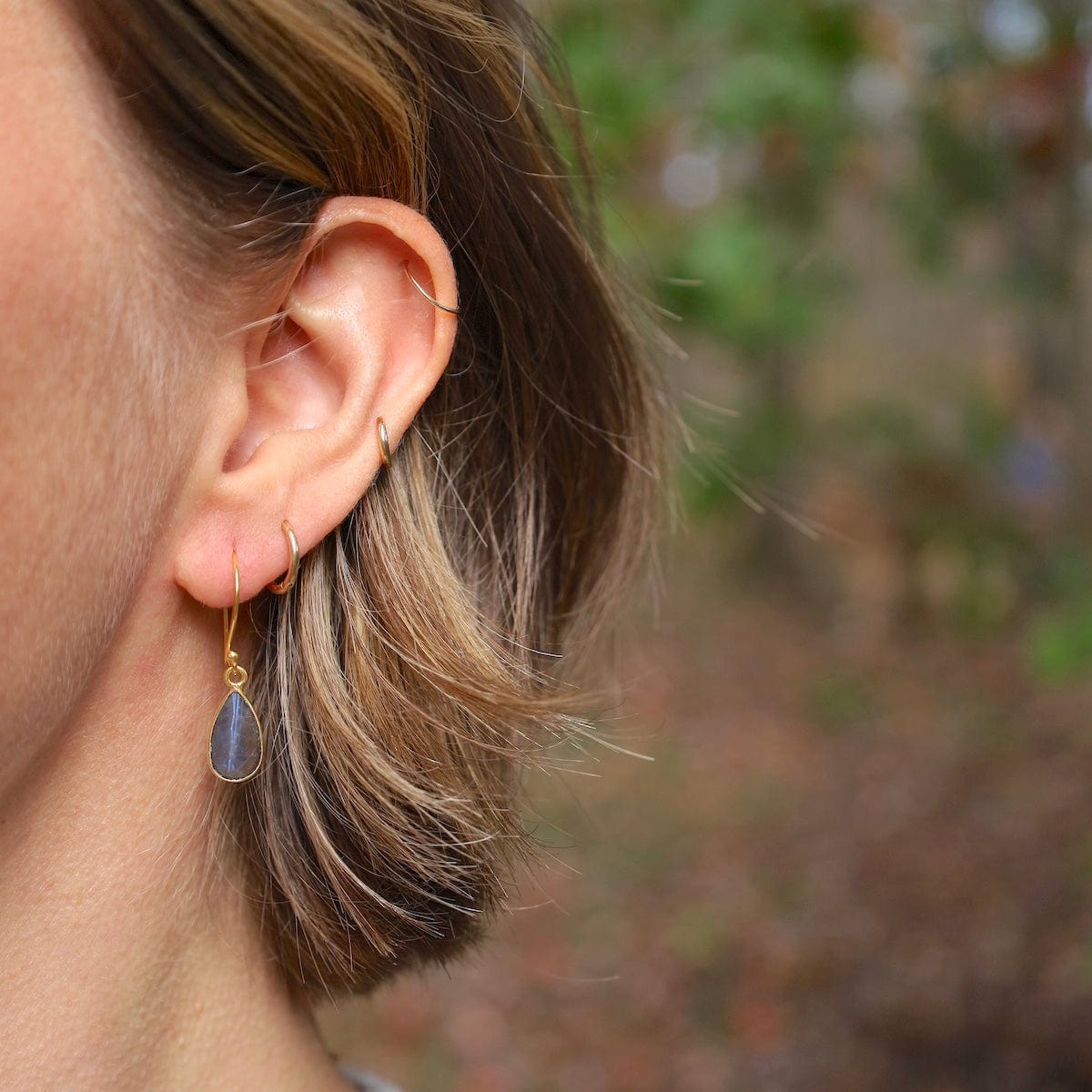 ear-gf Small Teardrop Labradorite Earrings