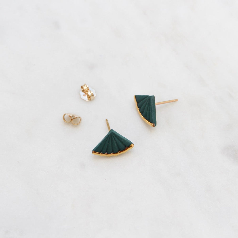 
                  
                    EAR-GF Teal Gold Dipped Small Fan Studs
                  
                