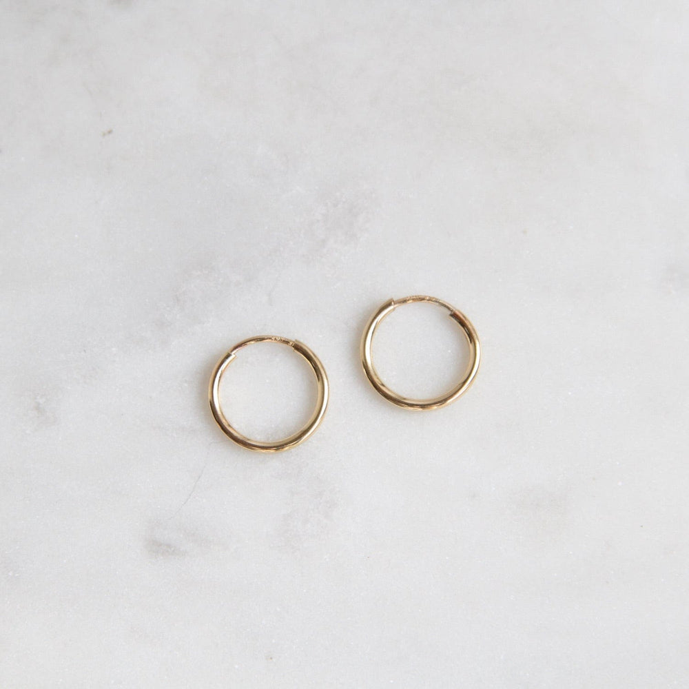 EAR-GF Thin 12mm Gold Filled Infinity Hoop