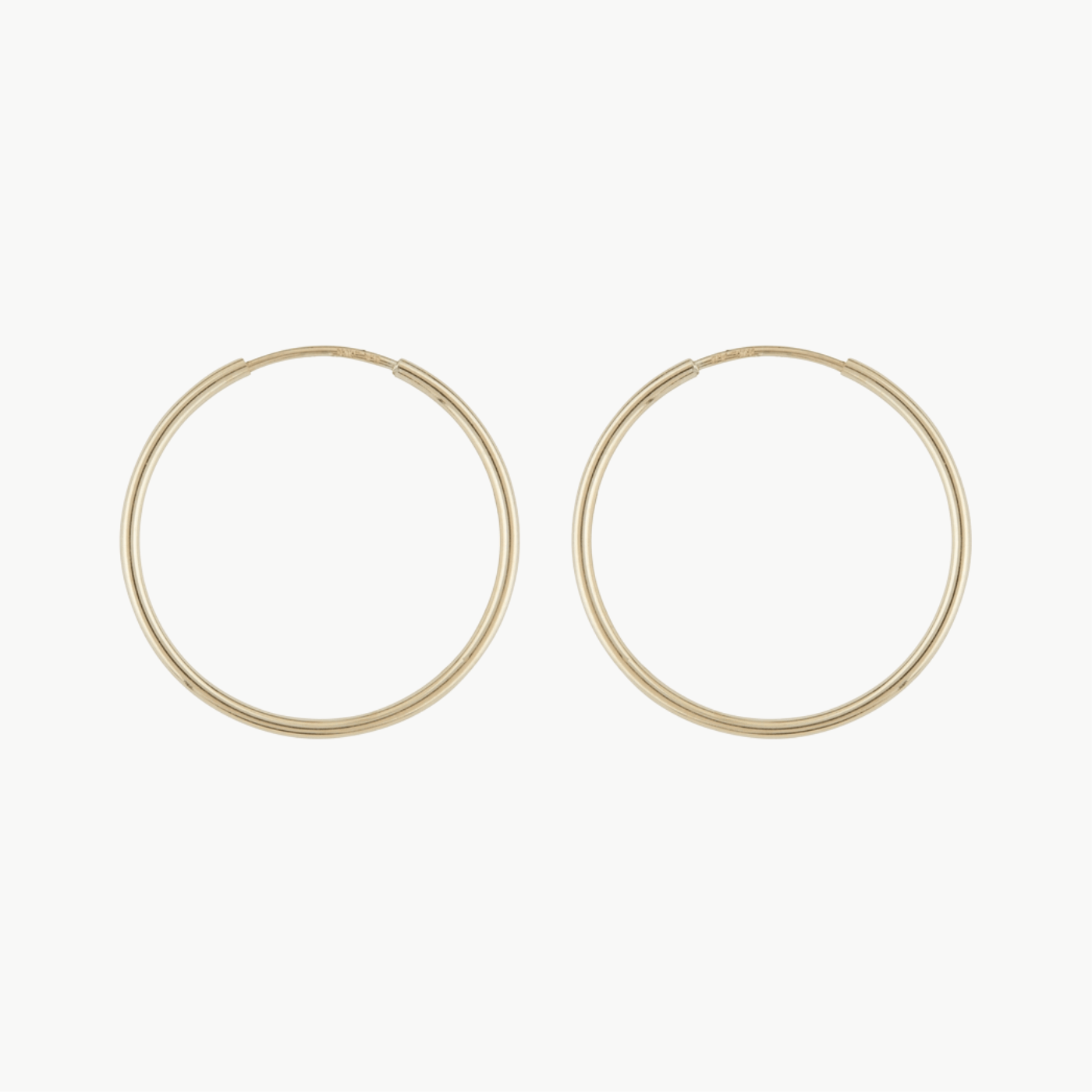 EAR-GF Thin 24mm Gold Filled Infinity Hoops
