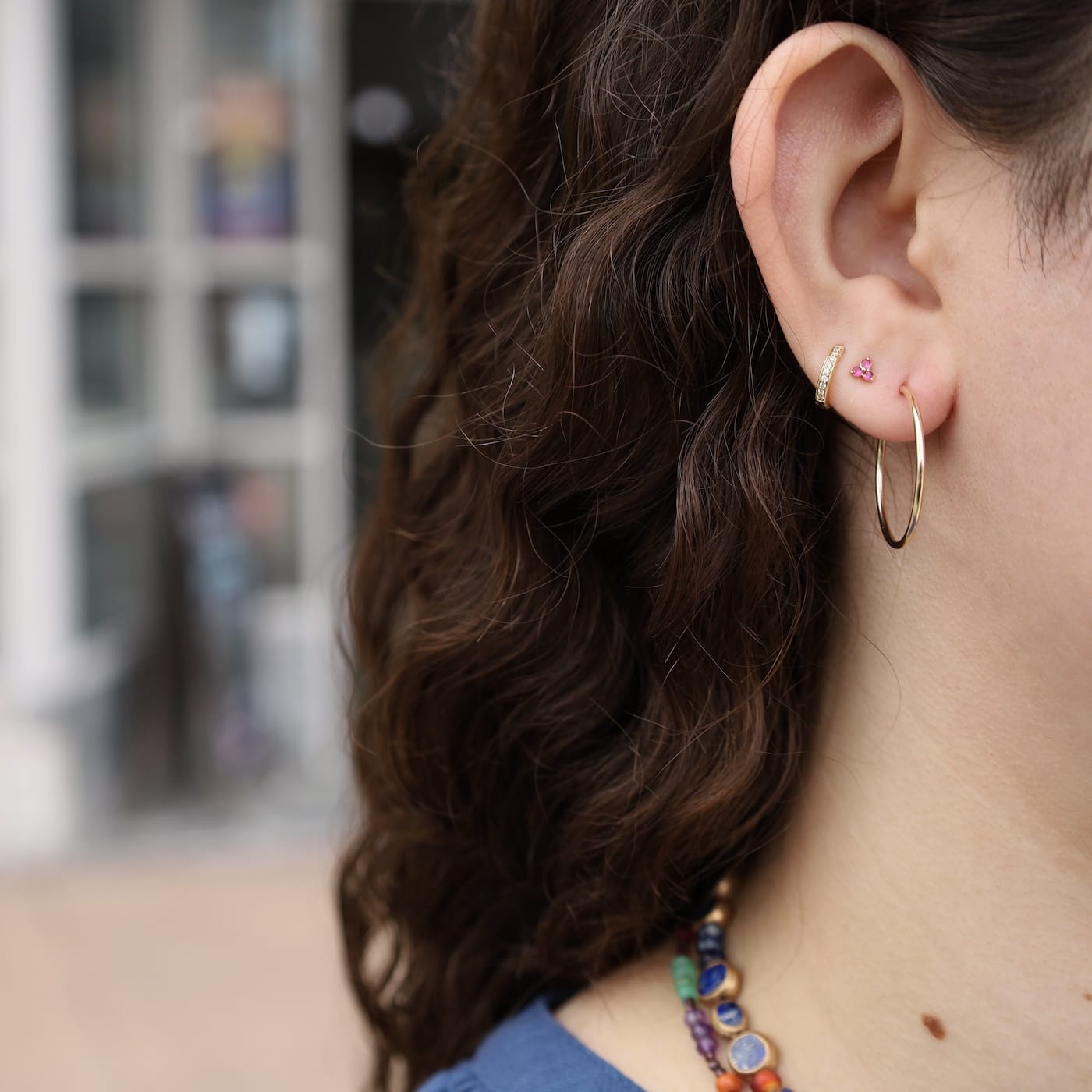 EAR-GF Thin 24mm Gold Filled Infinity Hoops